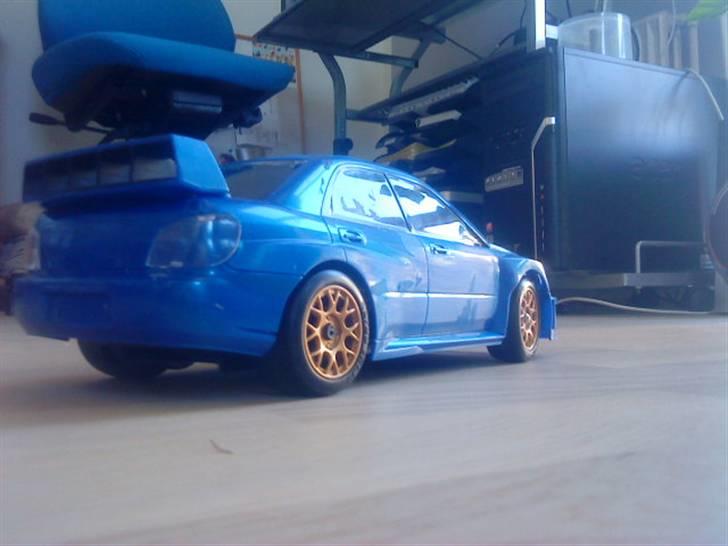Bil Subaru Impreza Rally - Kun hurtigt samlet. får skal males om billede 4