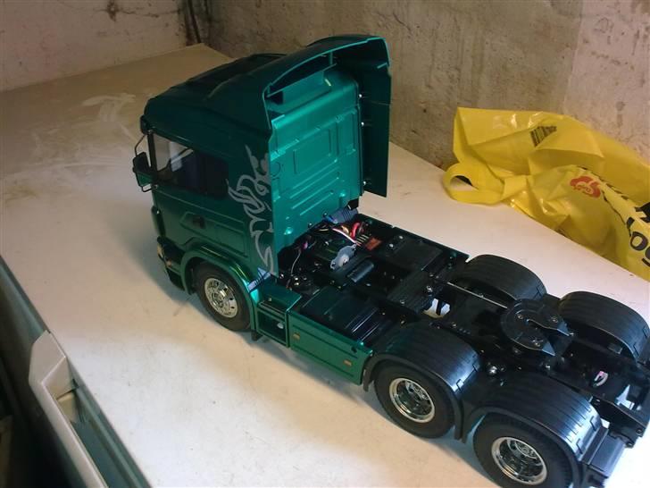 Lastbiler tamiya scania R620 V8 billede 3