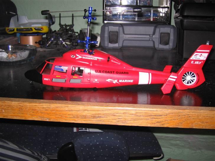Helikopter Esky Dauphin co-axial - Esky Dauphin  billede 1