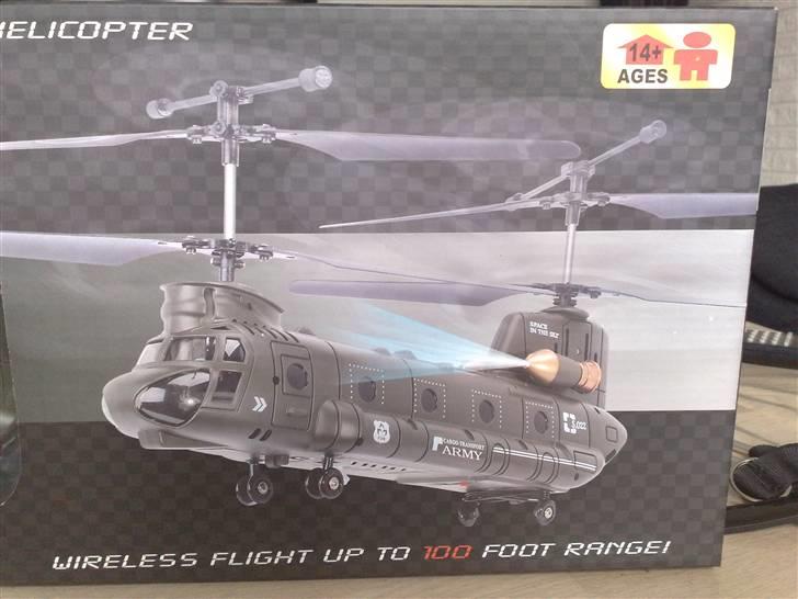 Helikopter Syma Stor Chinook  billede 2