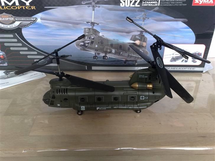 Helikopter Syma Stor Chinook  billede 4