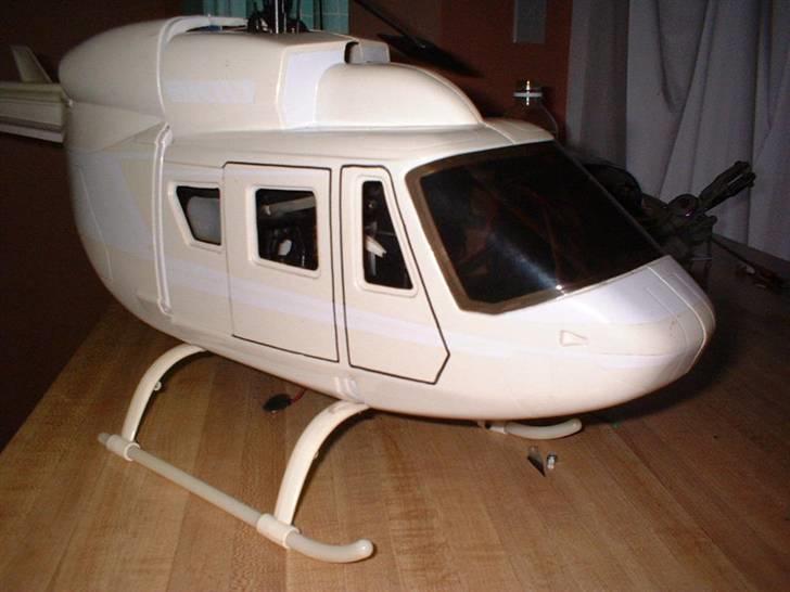 Helikopter Graupner Hirobo BK 117 - sådan så den ud fra ny uden mærkater billede 9