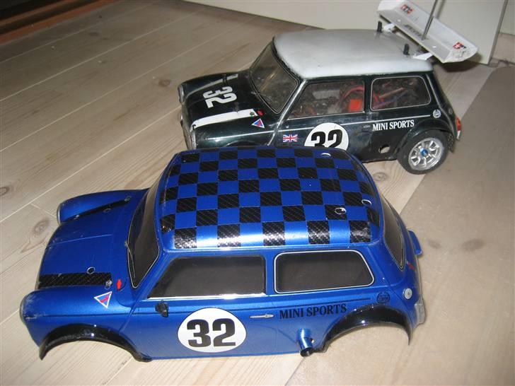 Bil ROVER MINI COOPER RACING - det nye og det gamle karrose der er en hel del forskeld.... billede 7