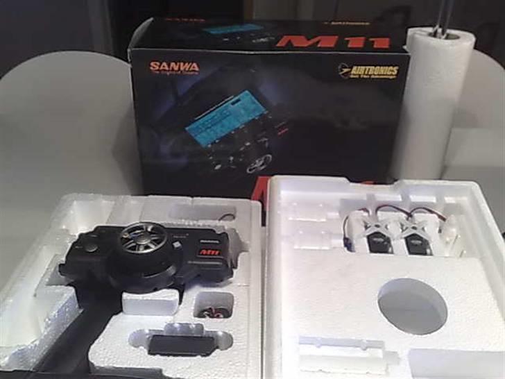 Bil HBX Nissan GT-R Drift  - sanwa airtronics m11 billede 11