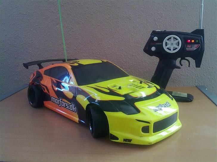 Bil HBX Nissan GT-R Drift  - gammel karosse og gamle rc før opgraderingen billede 12