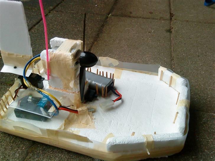 Båd  air boat(skrottet) billede 9