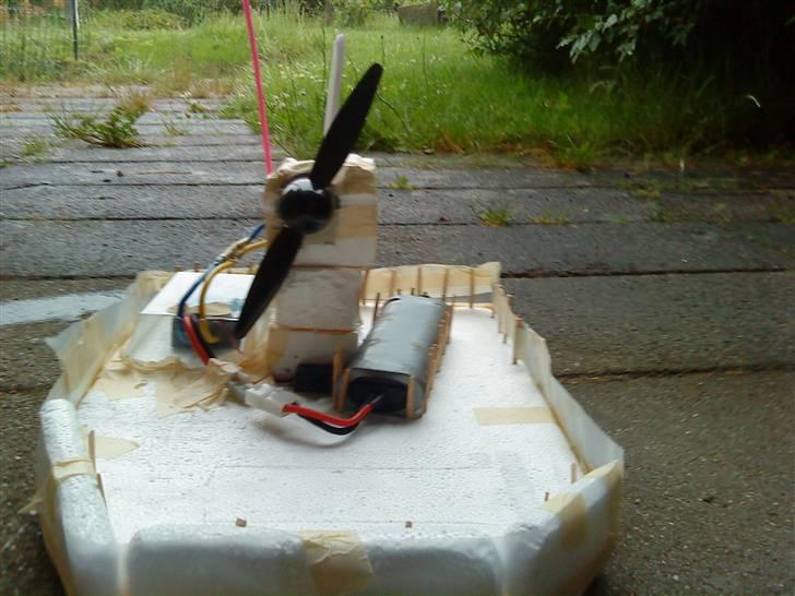 Båd  air boat(skrottet) billede 12