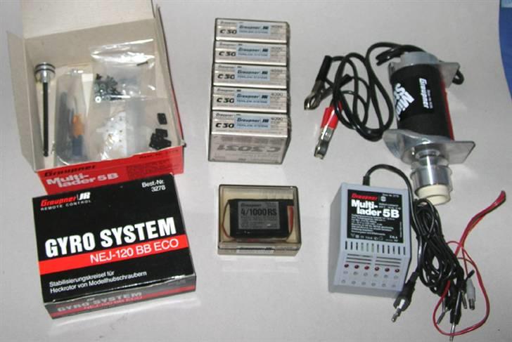 Helikopter Graupner Hirobo BK 117 - lidt grej billede 11