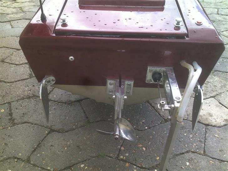 Båd Benzin Båd - ror og skru på 70mm billede 5