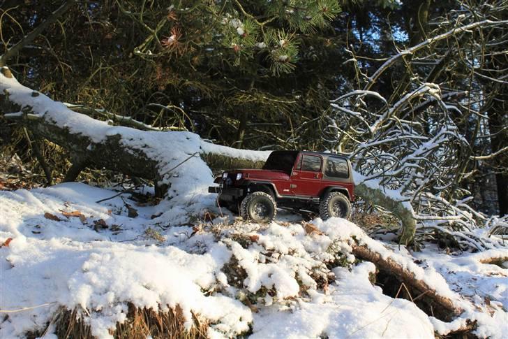 Off-Roader Jeep YJ Wrangler XC-01Mod - Her har den fået en gang maling billede 4