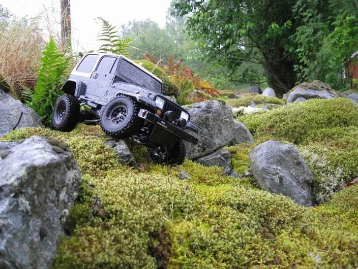 Off-Roader Jeep YJ Wrangler XC-01Mod - På 4 WD tur i de Svenske fjelde/skove billede 14