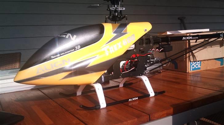 Helikopter Align Trex 600 esp Solgt billede 14