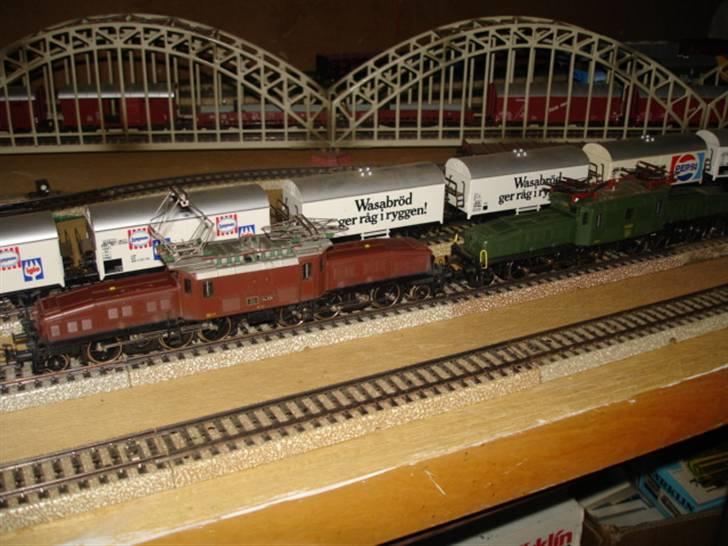 Tog Märklin - SBB Krokodillerne fra siden. billede 3