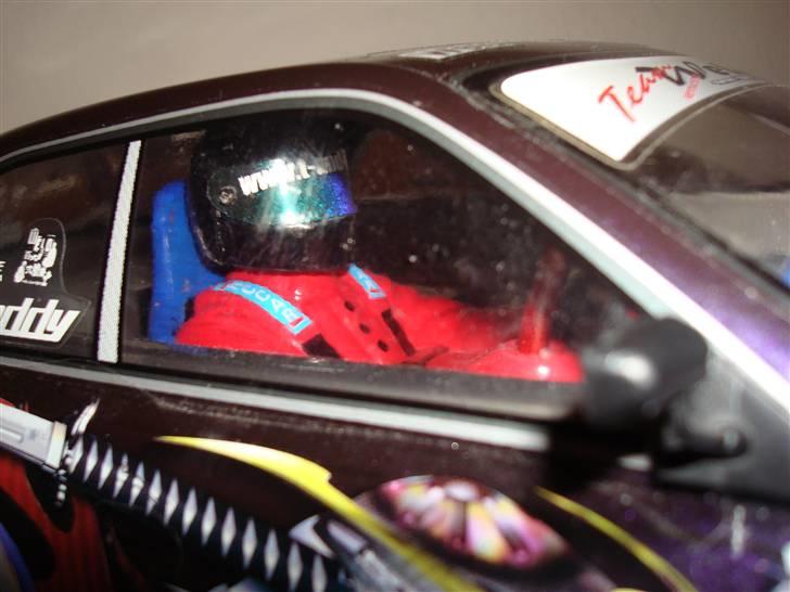 Bil Tamiya TT01D Weld Solgt - Custom visir lavet ud af scrap lexan fra min gamle ea86´er billede 7