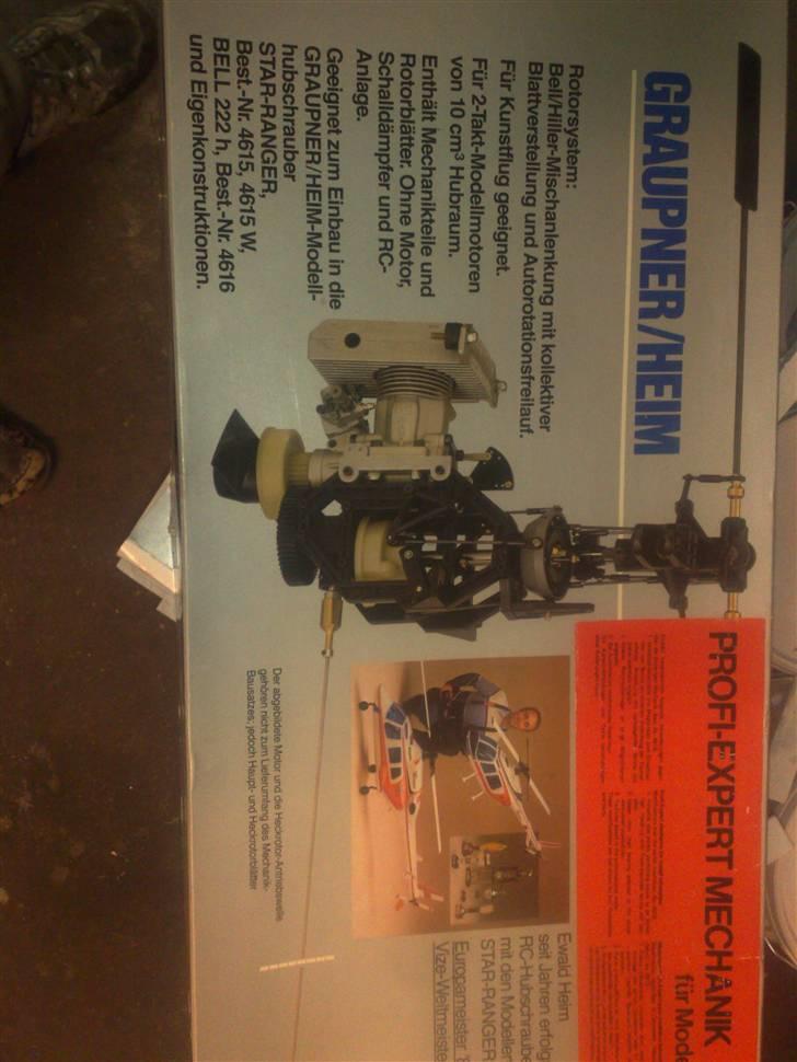 Helikopter Graupner Star Ranger - mekanikken billede 6