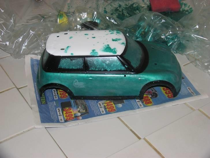 Bil Tamiya Mini Cooper S M03L - Efter det gik galt med spraydåsen billede 9