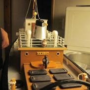 Båd træ slæbe båd(samson)