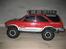 Bil kyosho toyota 4runner4x4 - hjemme lavet tagbagagebærre.