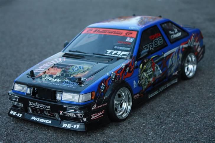 Bil Tamiya TA05 SOLGT billede 17