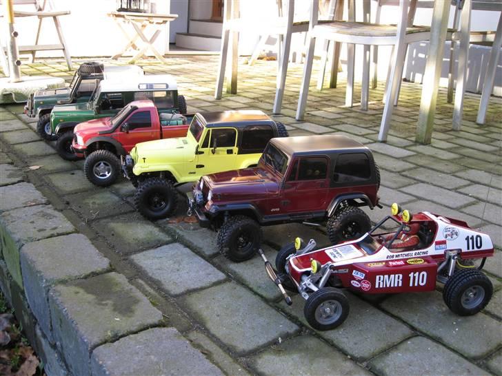 Off-Roader Tamiya Racing Buggy Champ - Hele den daværende vognpark samlet billede 17