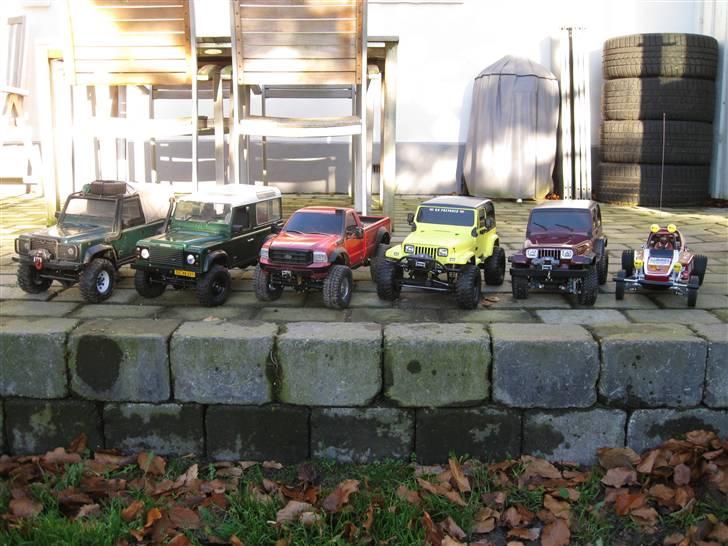 Off-Roader Jeep WranglerYJ  SCX Mod - Hele vognparken billede 11