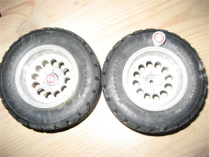 Bil kyosho toyota 4runner4x4 - de originale fælge. billede 9