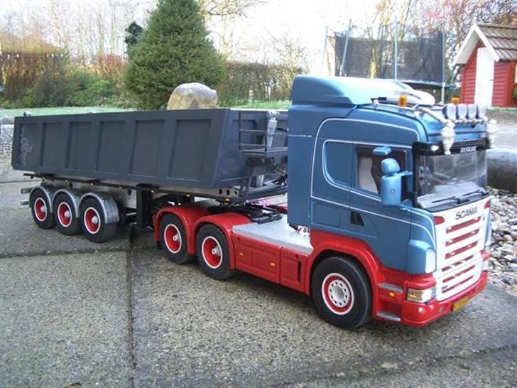 Lastbiler Tamiya Scania R 560 6x4 billede 7