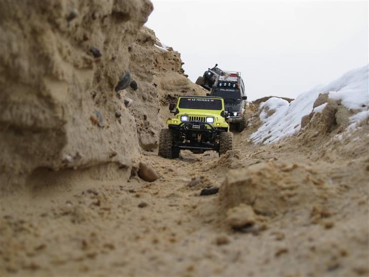 Off-Roader Jeep WranglerYJ  SCX Mod - Arctic spedition .... billede 12