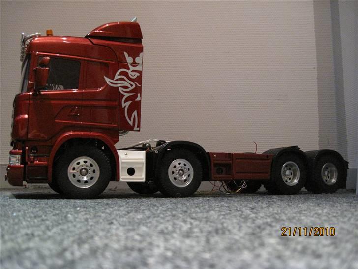 Lastbiler Scania R620 v8 tamiya 8x4 billede 8