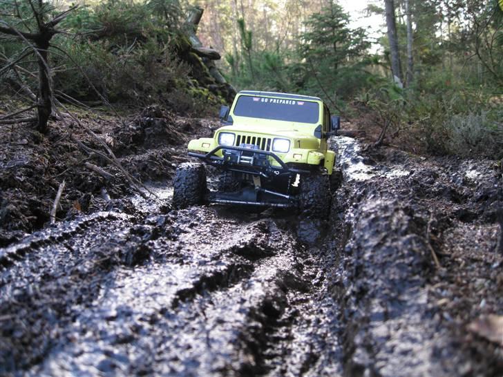 Off-Roader Jeep WranglerYJ  SCX Mod - På den sibirske motorvej :) billede 18