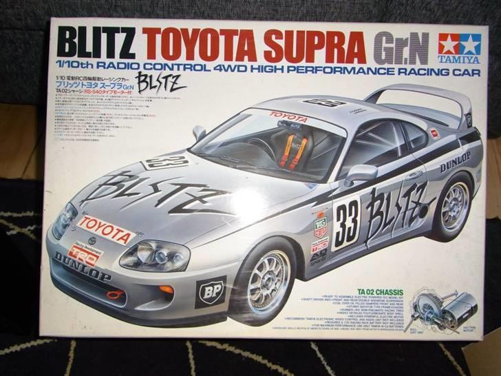 Bil Tamiya Toyota Blitz Supra - Selvfølgelig gemmer jeg kassen og samlevejledningen :) billede 8