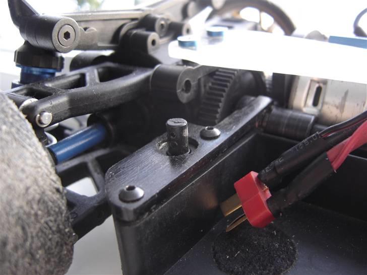 Bil Sniper *drift* - selv lavet plade til at holde spurgear kuglelejer nede 2011 billede 19