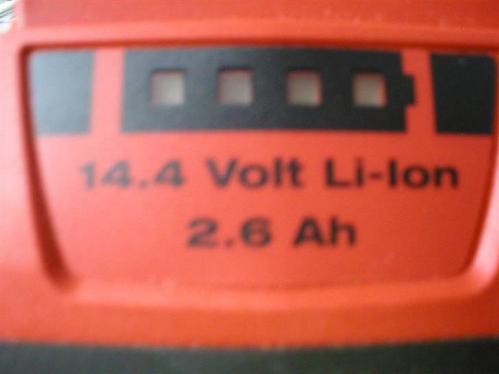 Bil Hilti Crawler - Batteriet billede 12