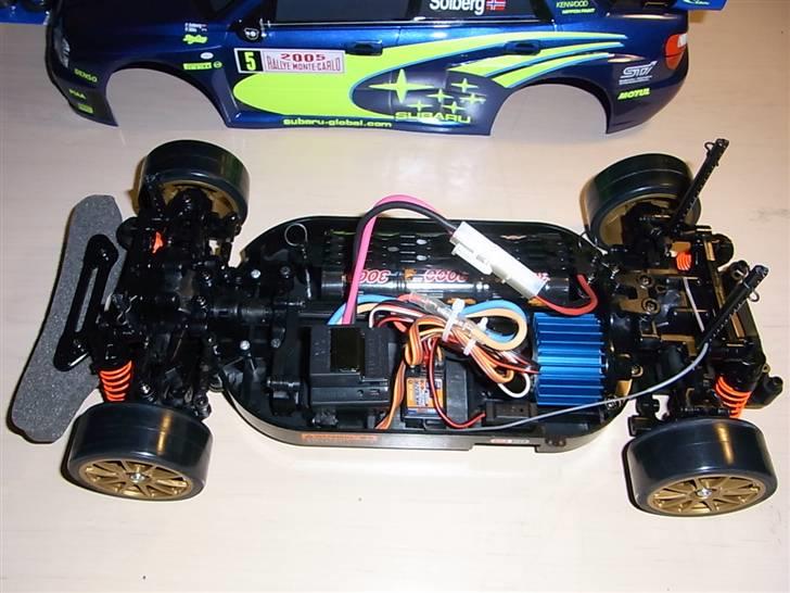 Bil Tamiya Subau Impreza WRX billede 7