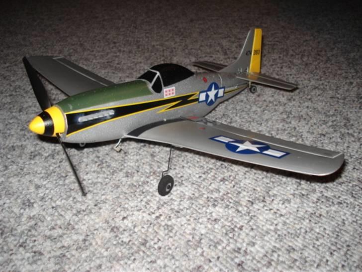 Fly mustang P51D (solgt) billede 1