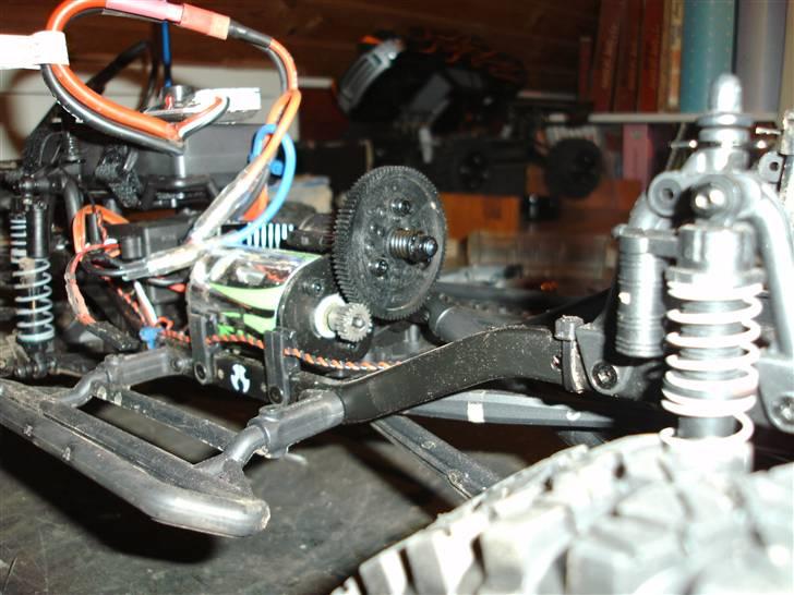 Truck axial scx10 (army) honcho billede 9