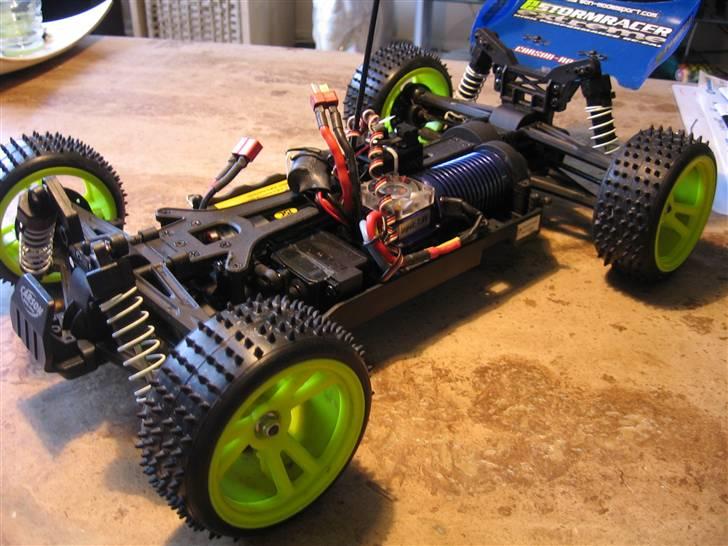 Bil Carsson stormracer - under låget :) Der er ikke meget plads i sådan en buggy billede 2