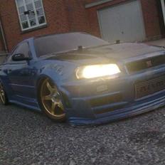 Bil Tamiya TT-01D Skyline R34