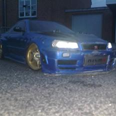 Bil Tamiya TT-01D Skyline R34