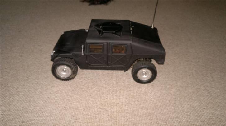 Bil Humvee - 2 Lag sortog samlet billede 11