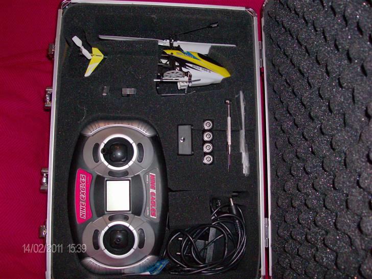 Helikopter Nine Eagles solo pro ll SOLGT billede 11