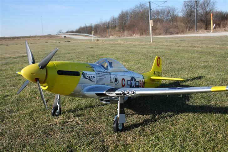 Fly FMS P-51D Mustang billede 1