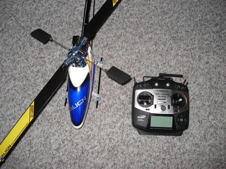 Helikopter Align T-rex 450 sport (SOLGT) billede 5