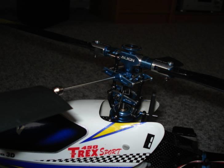 Helikopter Align T-rex 450 sport (SOLGT) billede 6