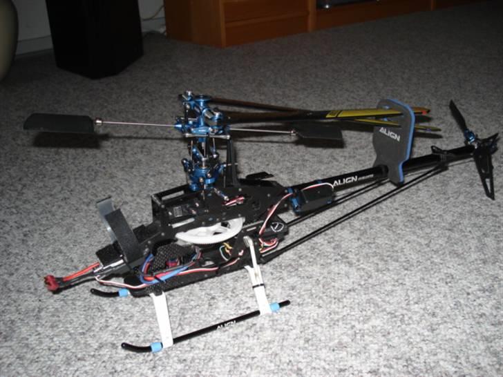 Helikopter Align T-rex 450 sport (SOLGT) billede 9