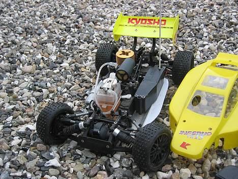 Buggy Kyosho inferno tr-15 - den er evt. til salg eller bytte med en FG buggy eller en hobao  billede 1