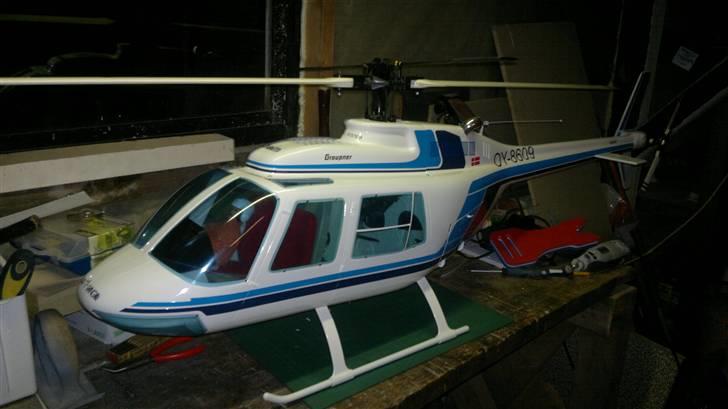 Helikopter Graupner Star Ranger - nu med blå glas billede 17