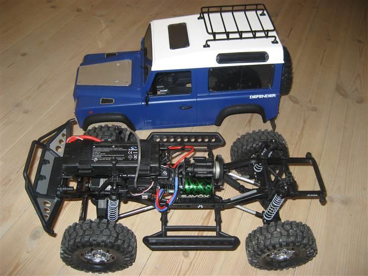 Off-Roader SCX10/Land Rover (ombygget) billede 4