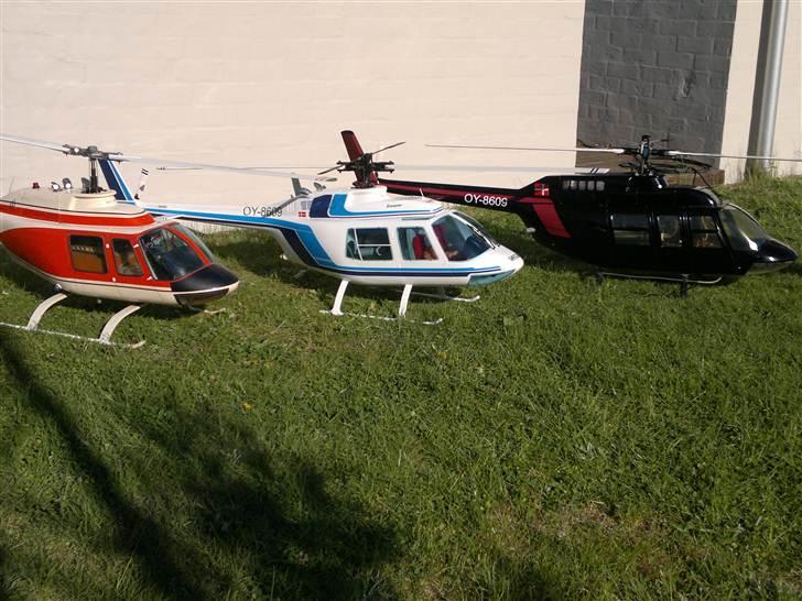 Helikopter Graupner Star Ranger - de tre Ranger i solen :) billede 20