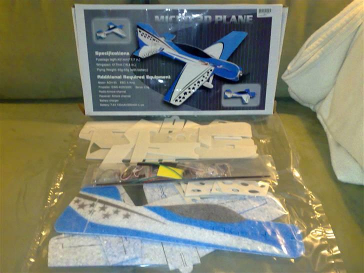 Fly SAKURA - Tænk HobbyKing havde smidt et fly i kassen som en gave jo jo tak siger jeg billede 9